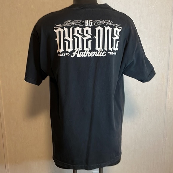 Dyse One Texas Bandana Print Graphic Tee Black Rare Size X-Large EUC - Picture 3 of 7